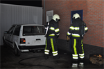 Brandweer naar Oefencentrum Wijster